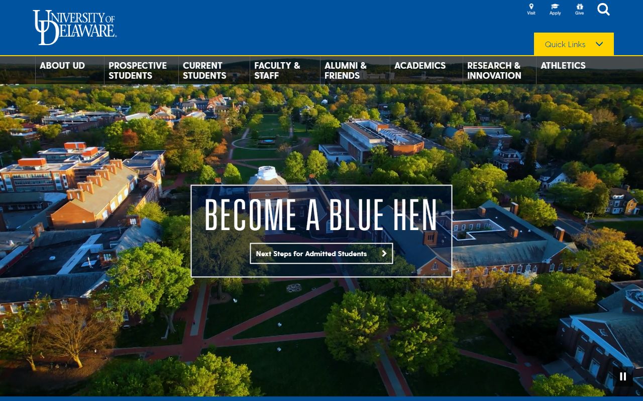 University of Delaware for Newark Birth Records research